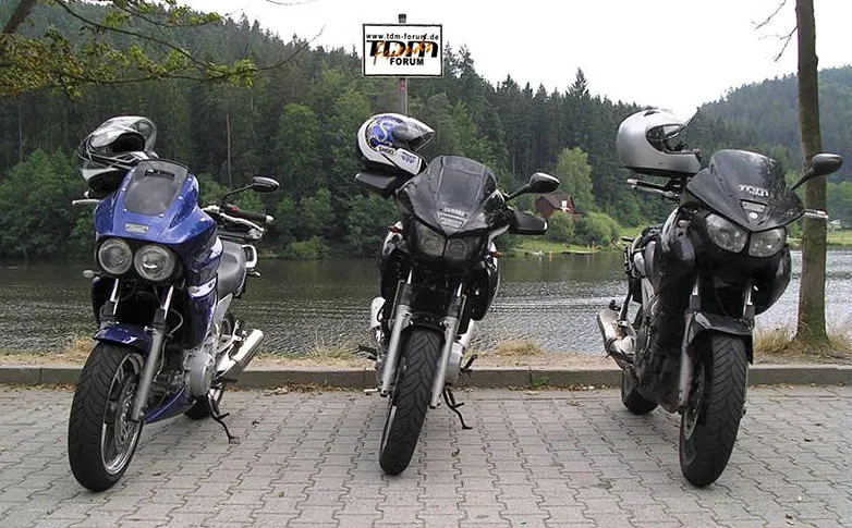 Yamaha TDM 850 3VD en 4TX modellen