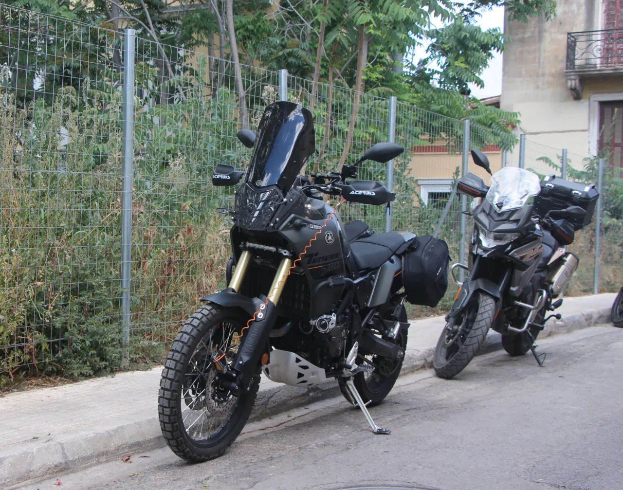 Yamaha Ténéré 700 op tour in Griekenland