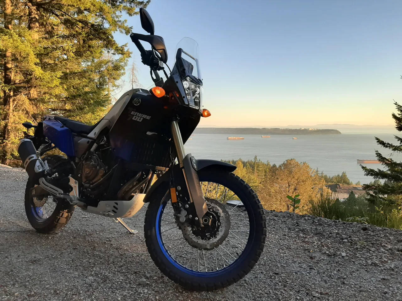 Yamaha Ténéré 700 zijaanzicht