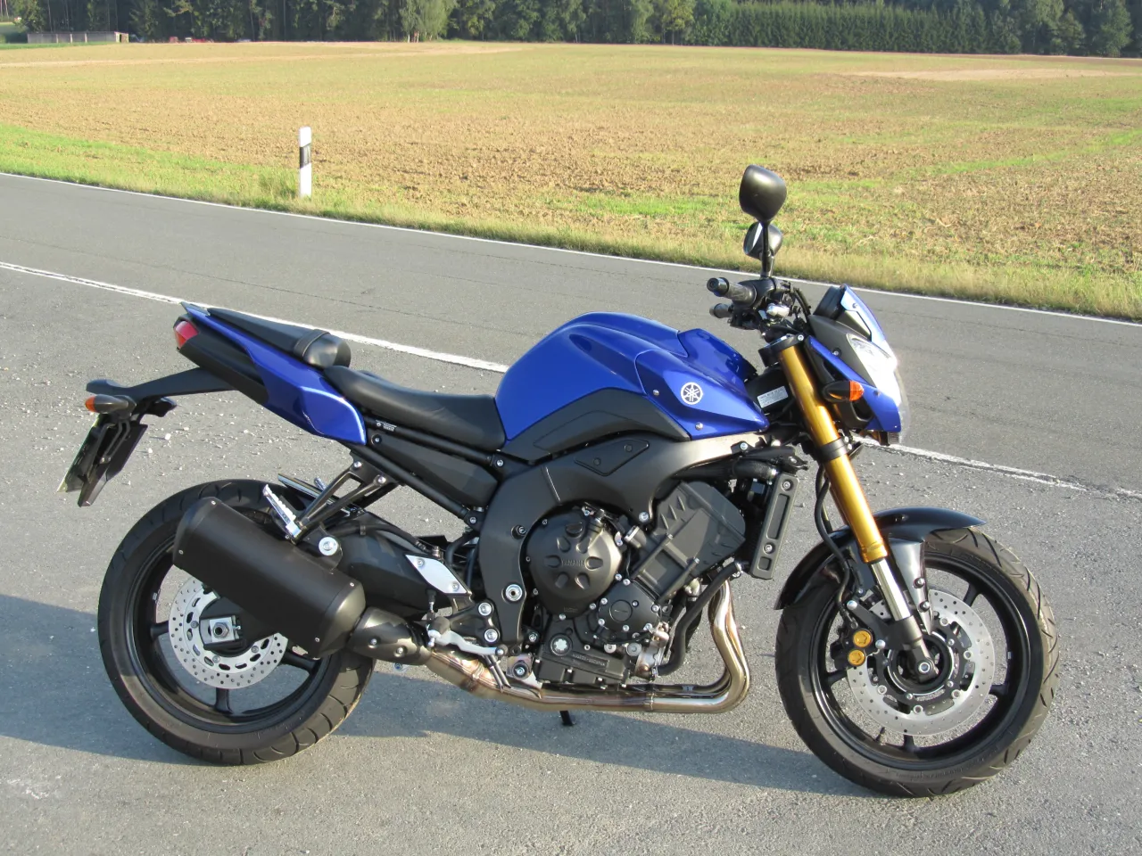Yamaha FZ-8 blauw