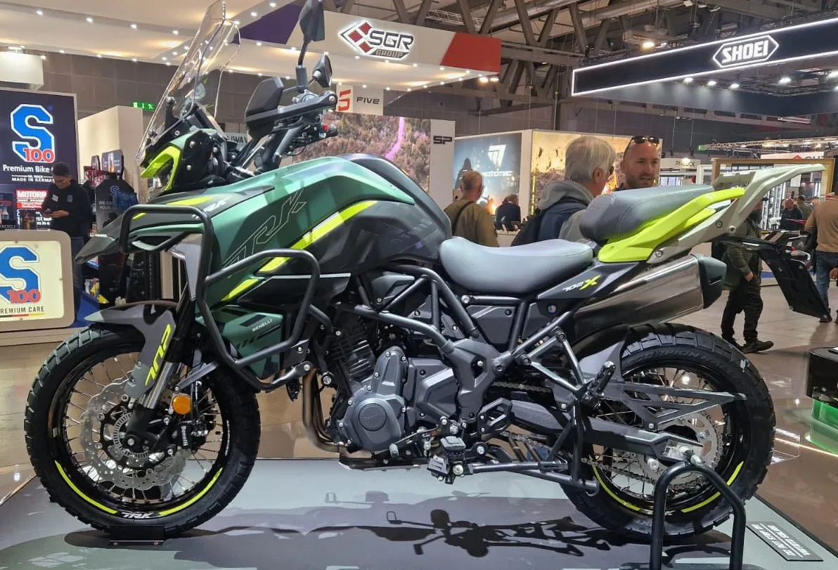 Benelli TRK 702X 2026 off-road versie