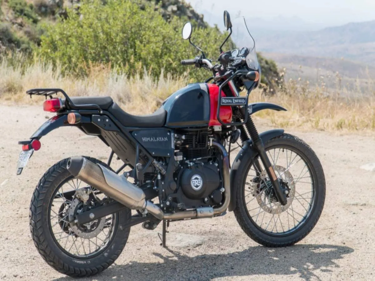 Royal Enfield Himalayan 411 zijaanzicht
