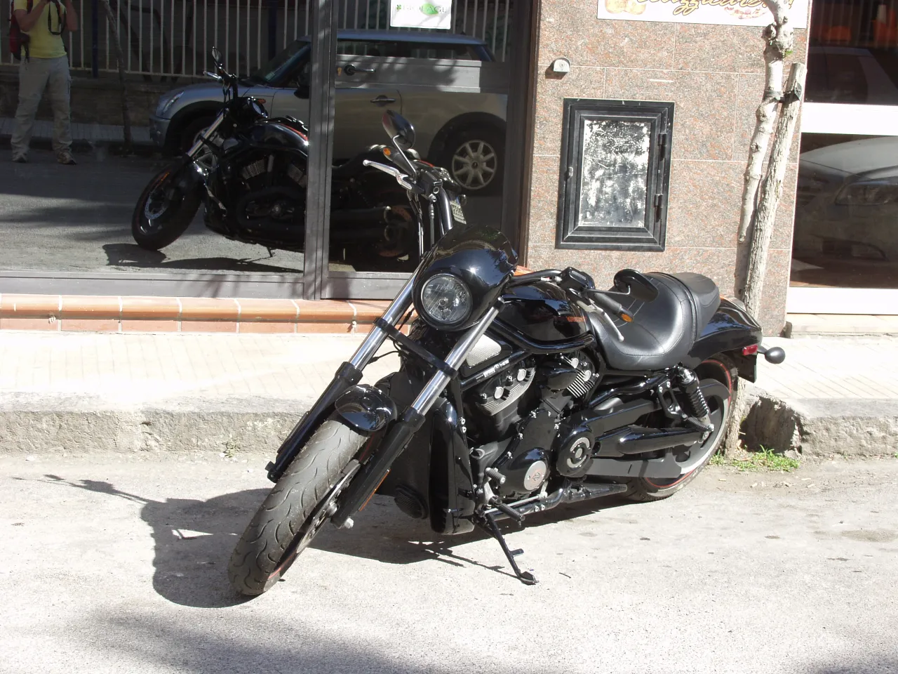 Harley-Davidson Night Rod zijaanzicht