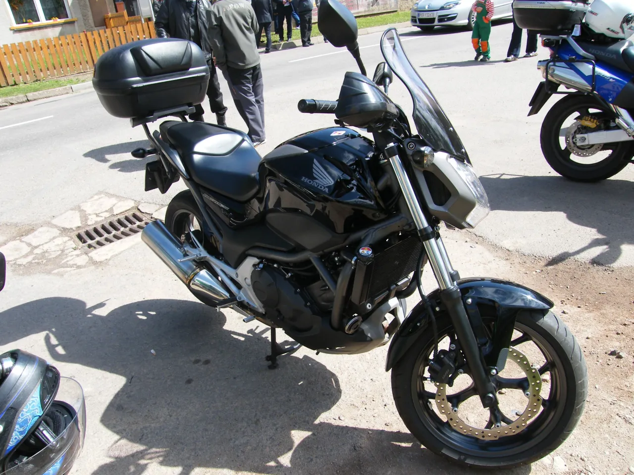 Honda NC700 vooraanzicht