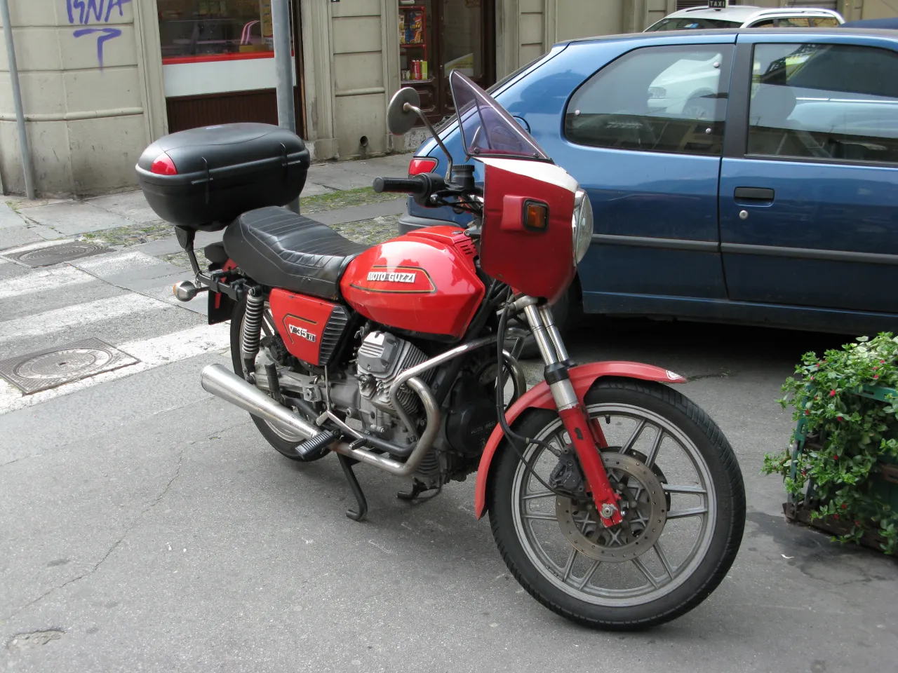 Moto Guzzi V 35 II klassieke V-twin