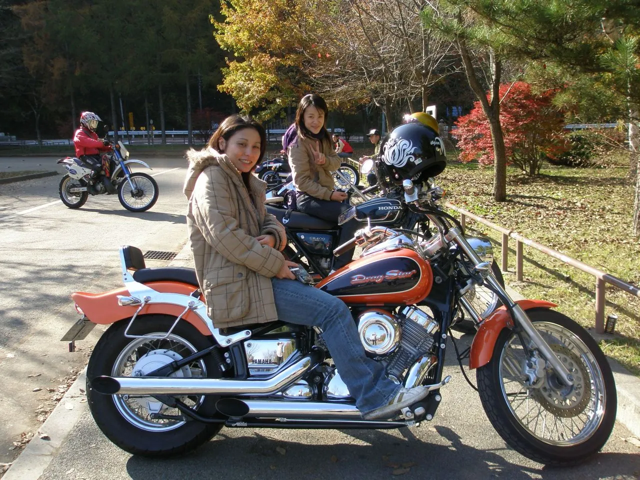 Yamaha DragStar 650 oranje