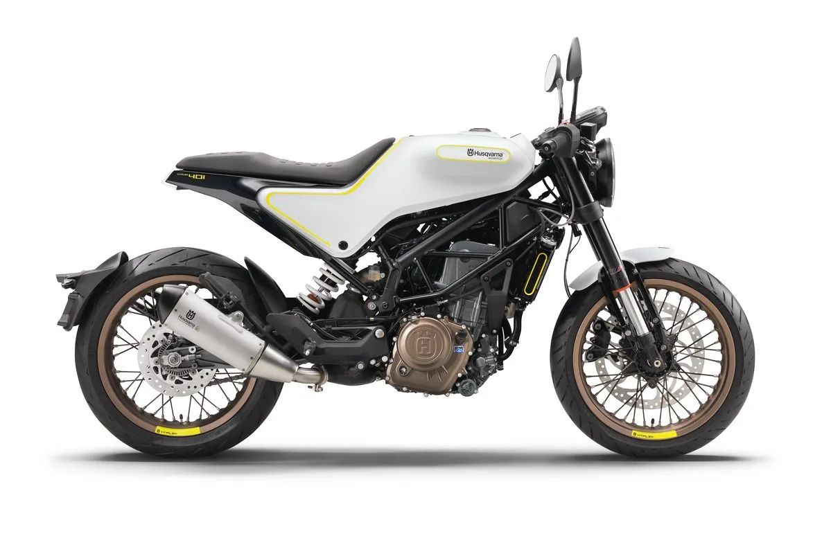 Husqvarna Vitpilen 401 studio shot