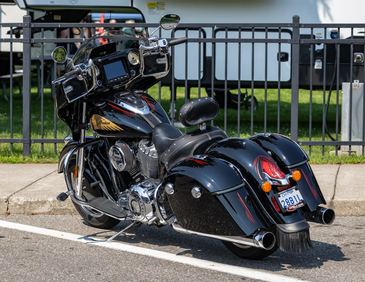 Indian Chieftain bagger touring motorcycle