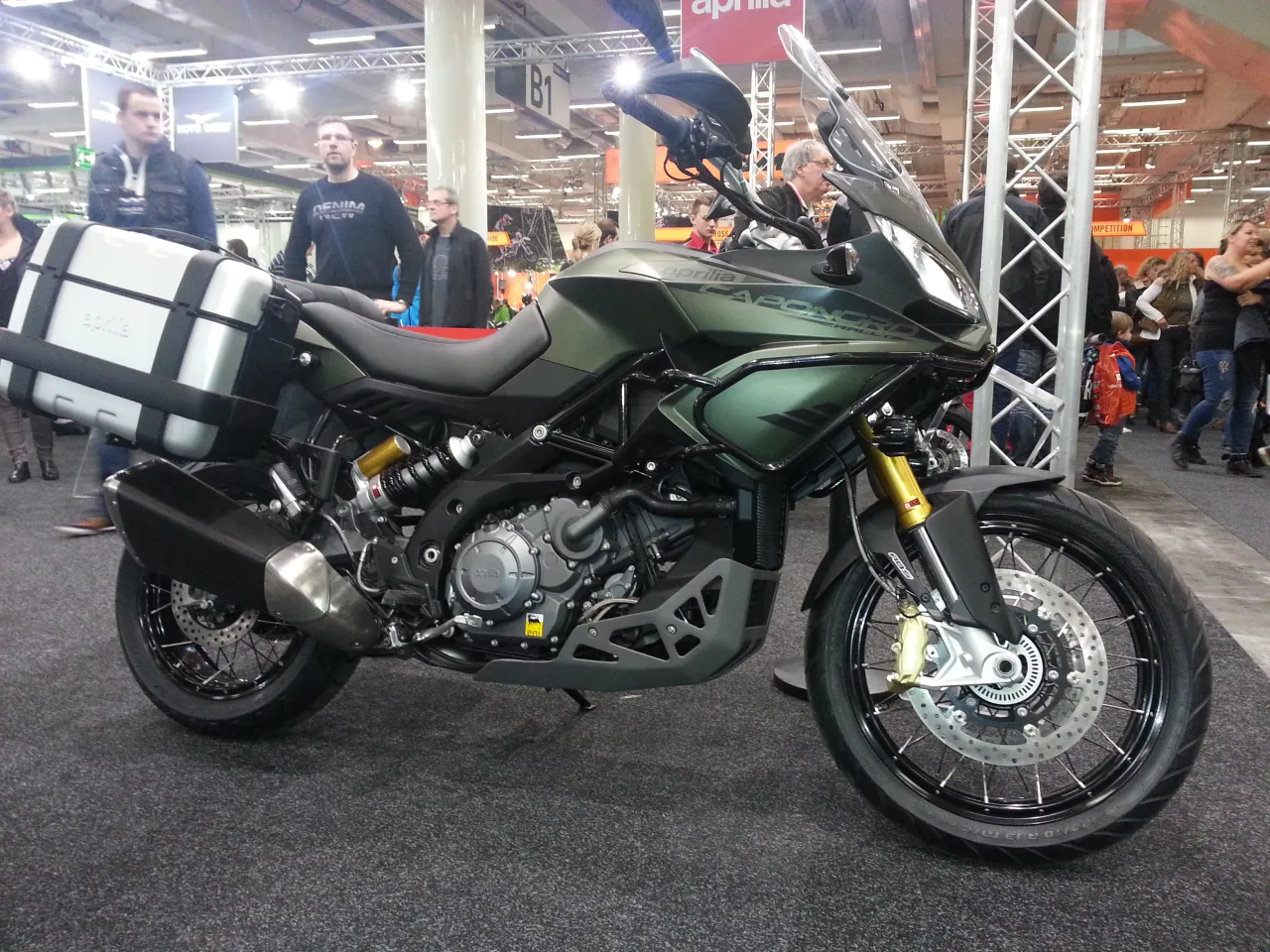 Aprilia Caponord 1200 at show 2015