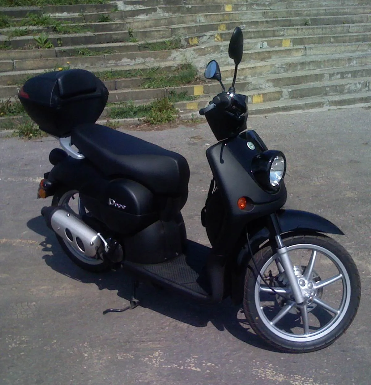 Benelli Pepe LX 50 hoogwielige scooter