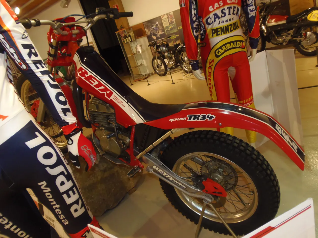 Beta TR 34 klassieke trialmotor uit 1987