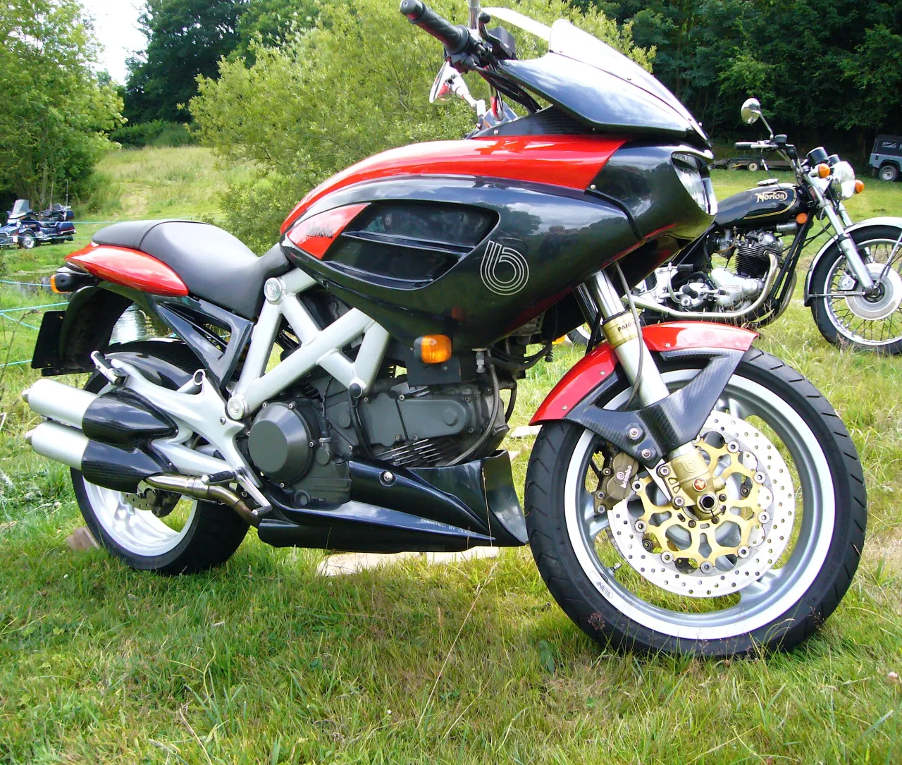 Red Bimota DB3 Mantra