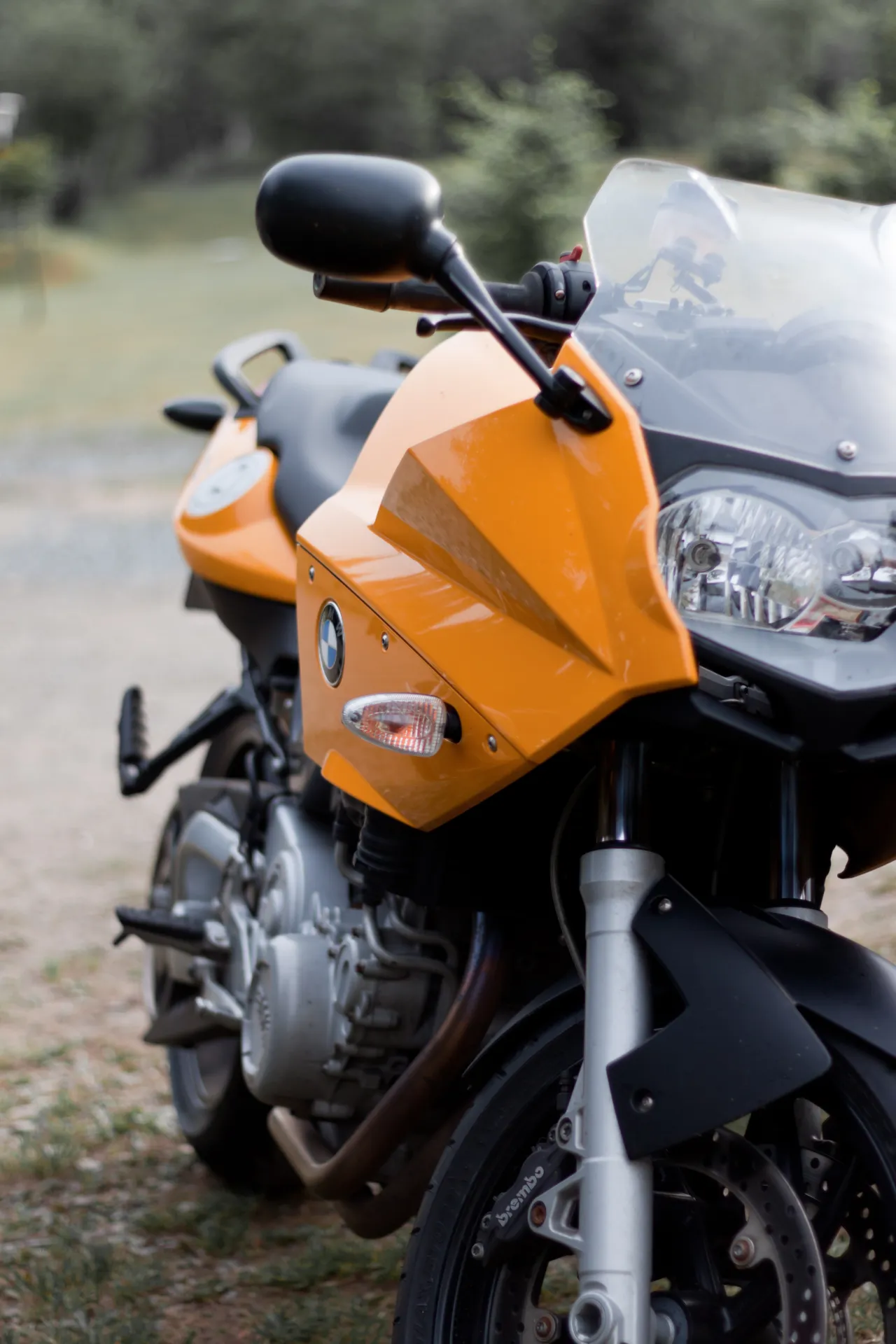 BMW F 800 S, vooraanzicht