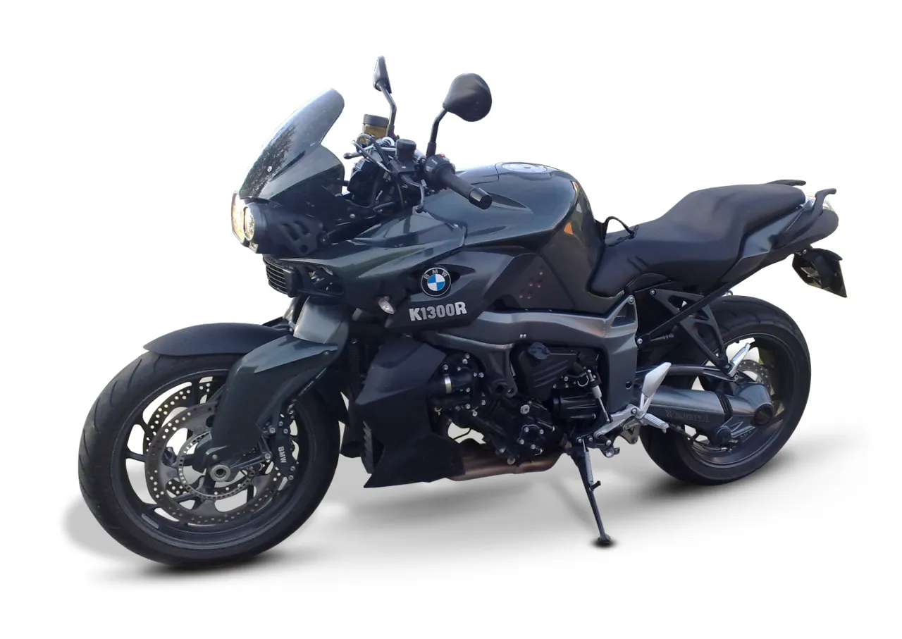 BMW K 1300 R vrijstaand driekwart vooraanzicht