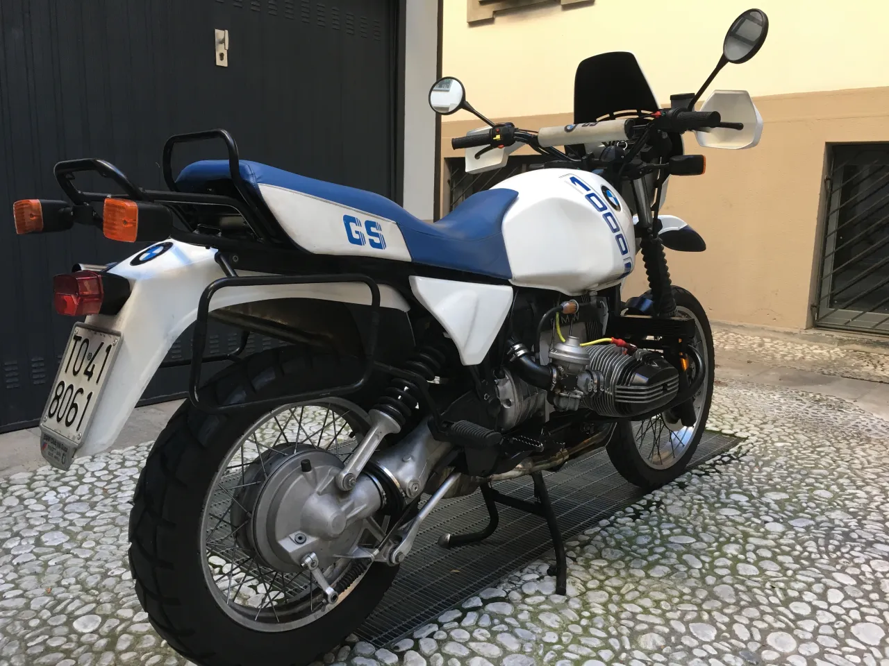 BMW R100 GS reisenduro zijaanzicht
