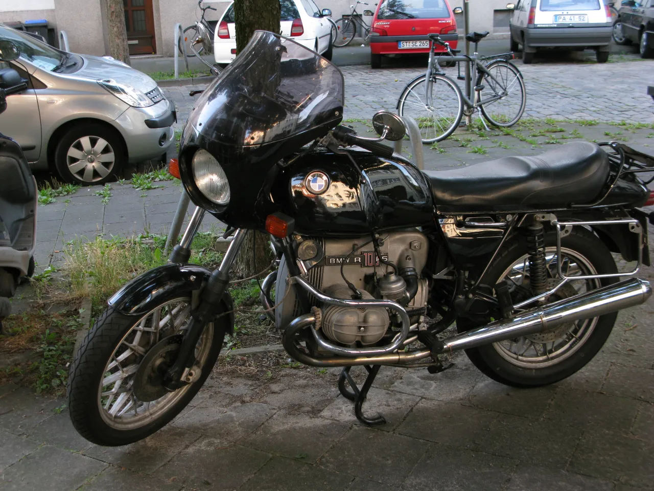 BMW R 100 S driekwart aanzicht