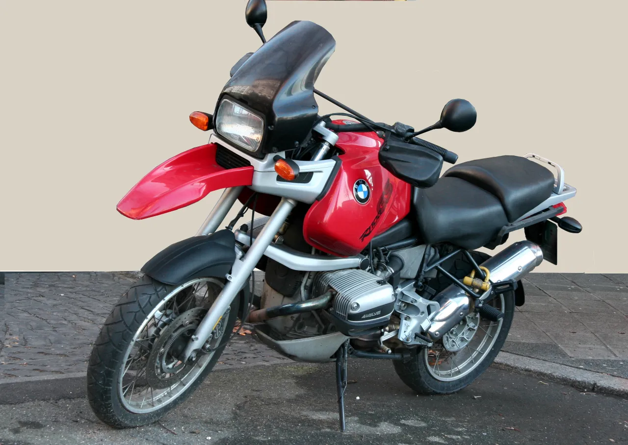 BMW R 1100 GS klassieke opname