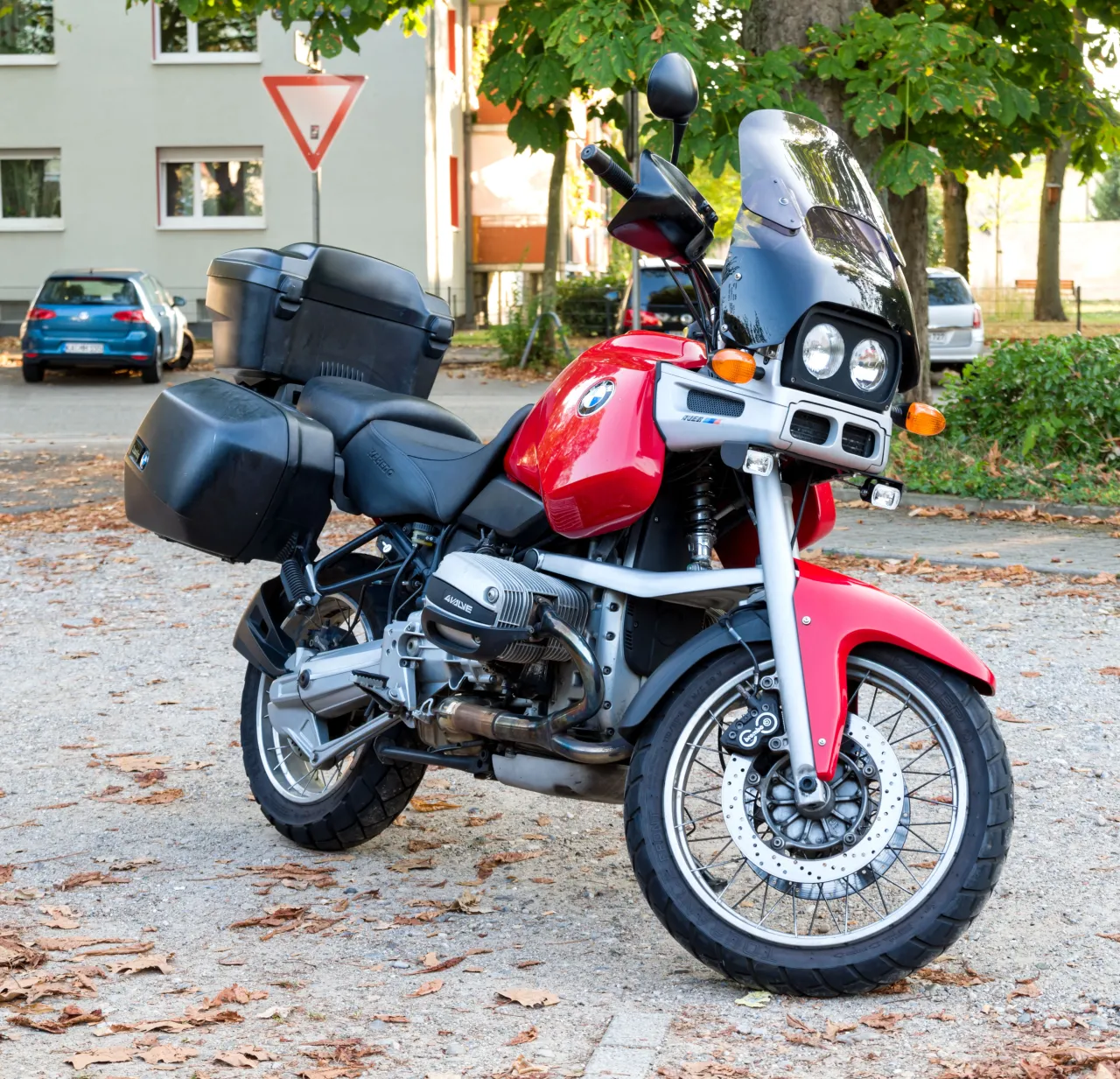 BMW R 1100 GS zijaanzicht