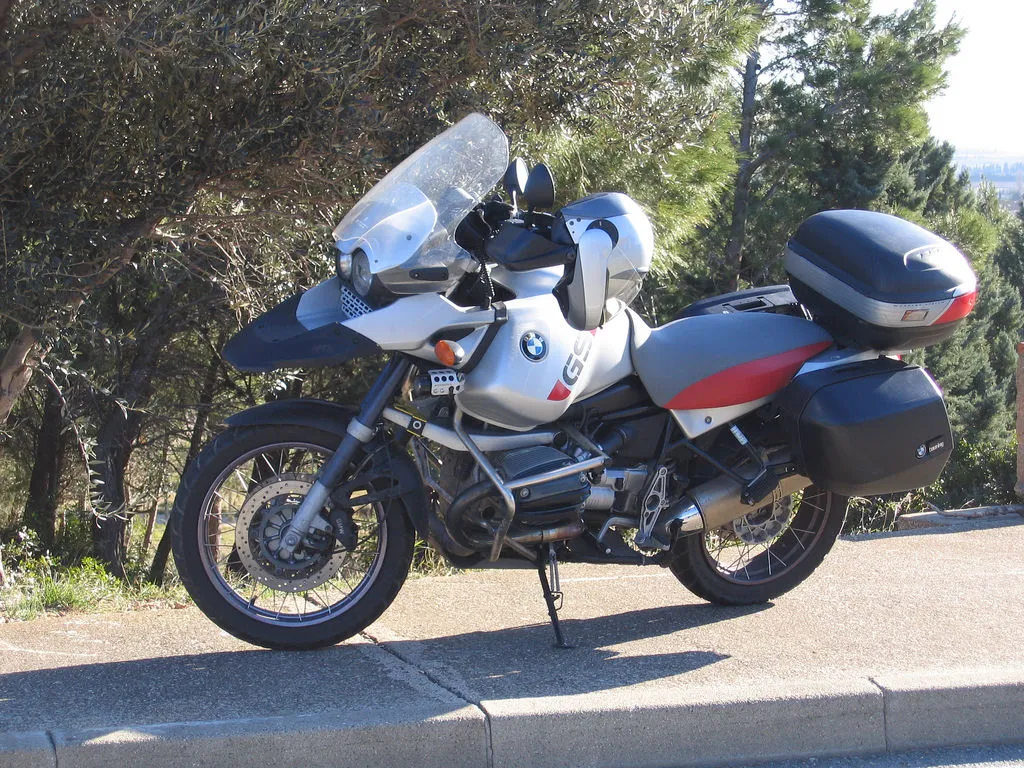 BMW R 1150 GS Adventure met BMW systeem-koffers