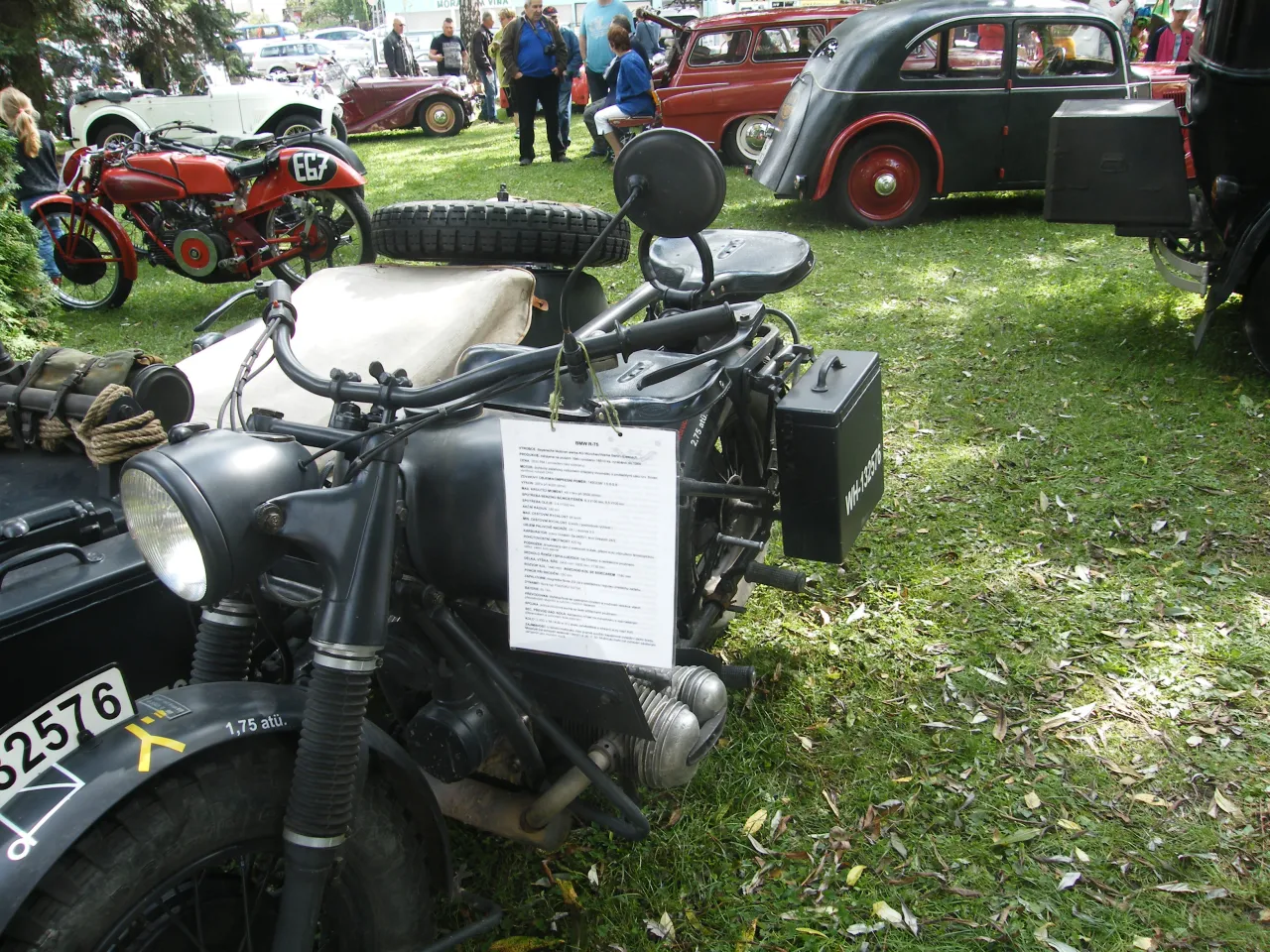 BMW R 75 militaire motor