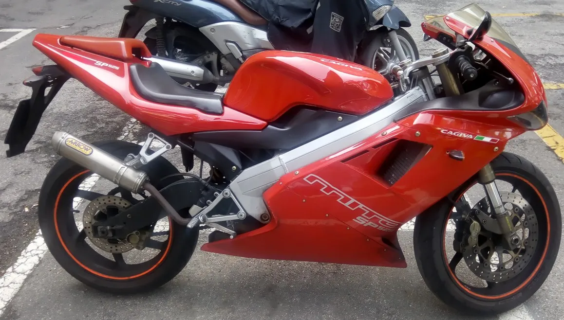 Cagiva Mito SP525 side view