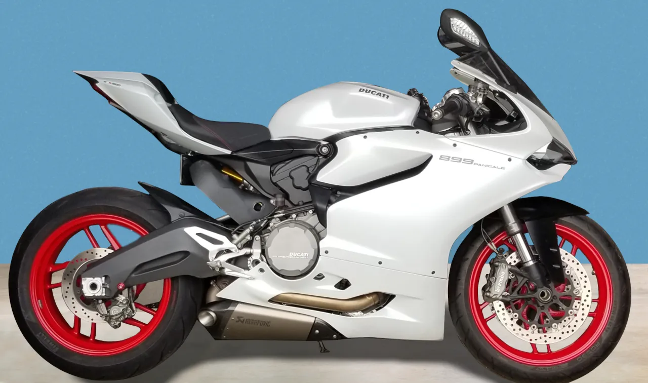 Ducati 899 Panigale rood supersport motorfiets