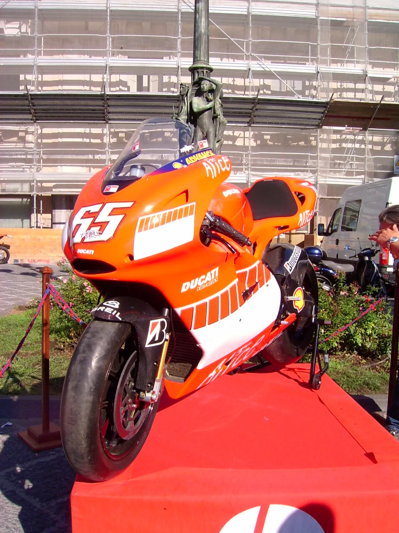Ducati Desmosedici RR motorfiets