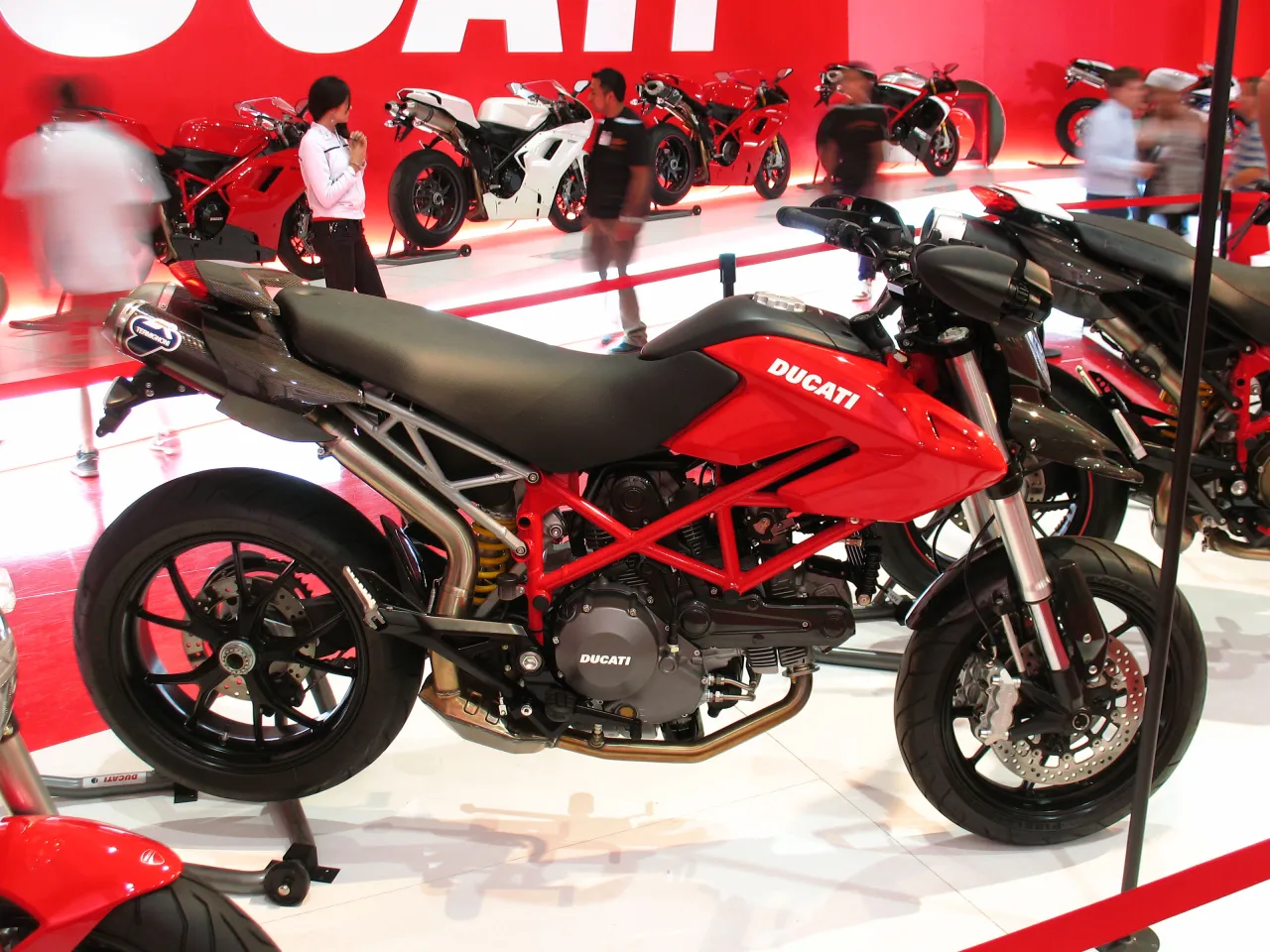 Ducati Hypermotard 796 supermoto motorfiets