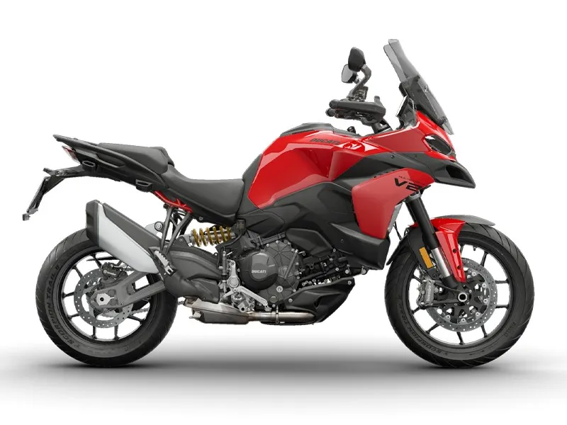 Ducati Multistrada V2 adventure tourer right side