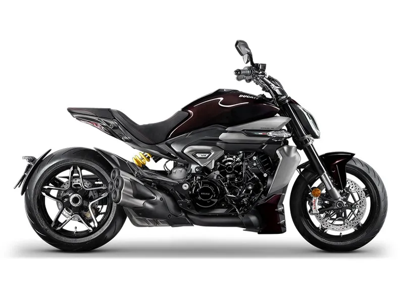 Ducati X Diavel power cruiser side profile