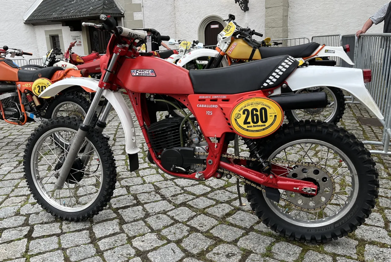 Fantic Caballero RC 125 op de RuZ beurs 2024