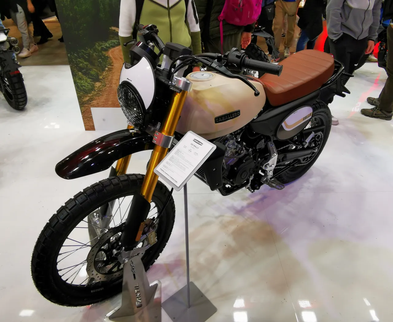Fantic Caballero 125 op EICMA 2024
