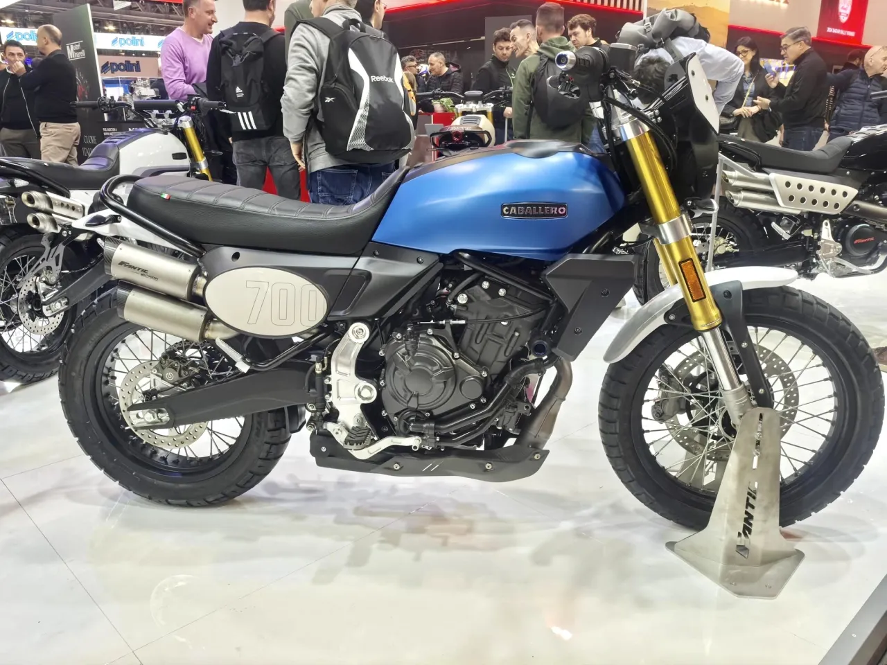 Fantic Caballero 700 retro adventure motorcycle 2025