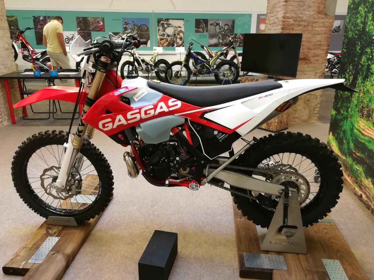 Gas Gas EC 300 enduro 2017 zijaanzicht