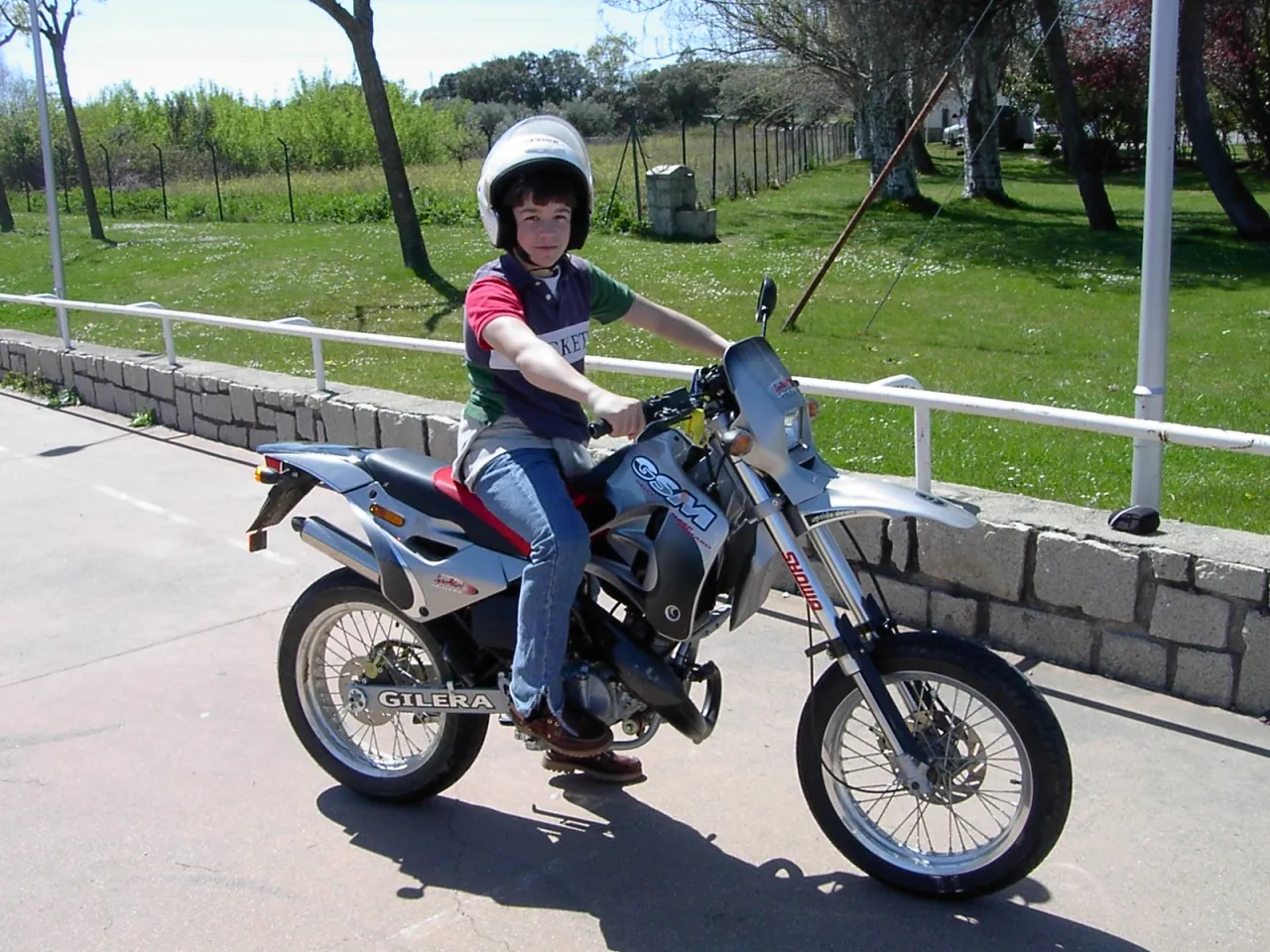 Gilera GSM 50 enduro moped