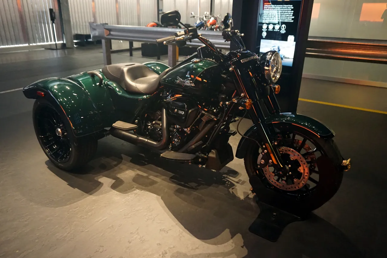 2024 Harley-Davidson Freewheeler at museum