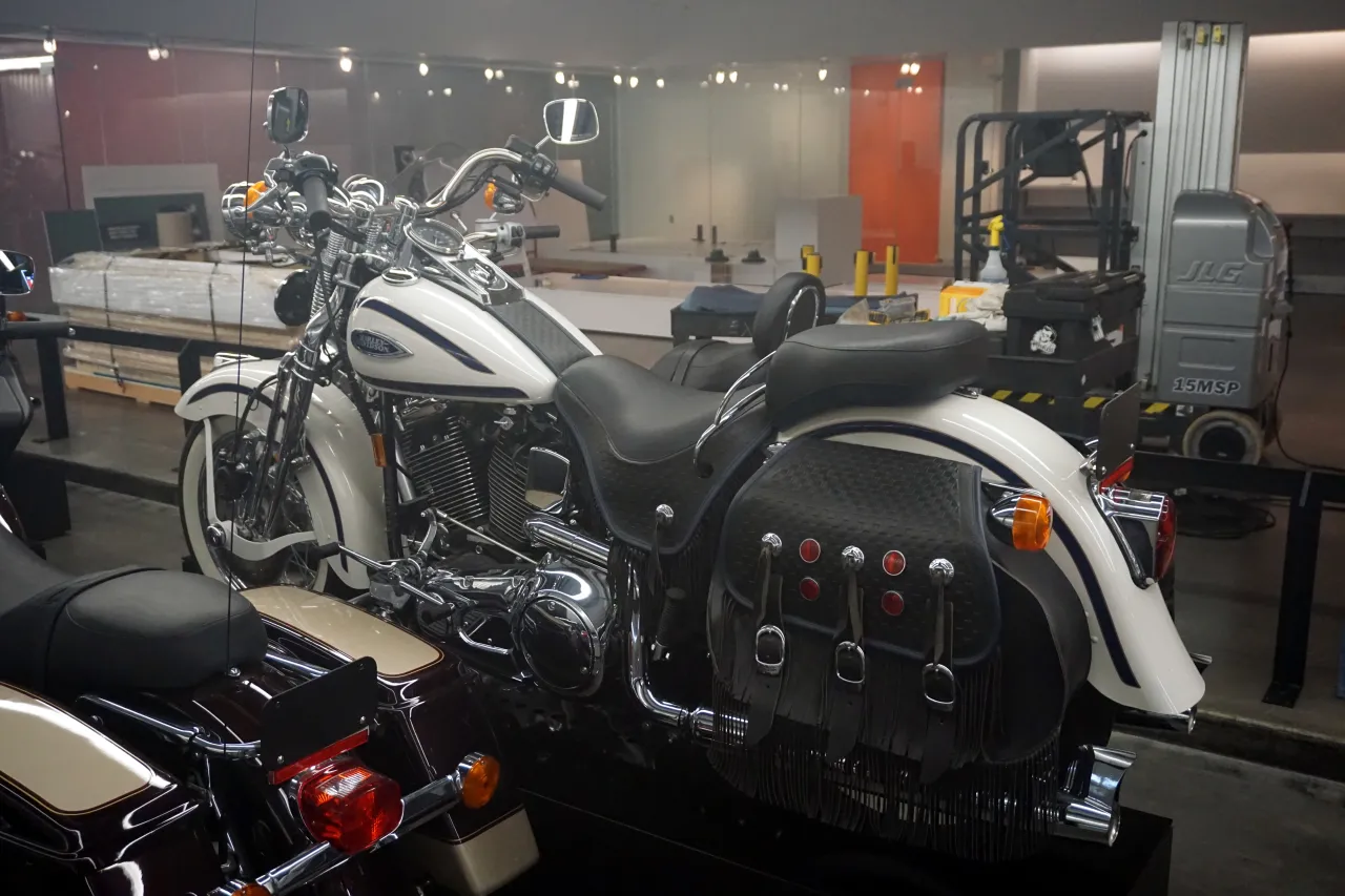 1997 Harley-Davidson FLSTS Heritage Springer at H-D Museum