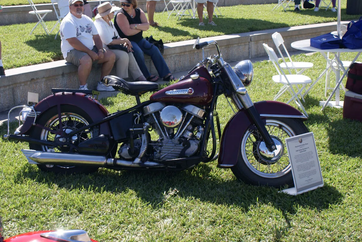 1949 Harley-Davidson FL Hydra-Glide right side view