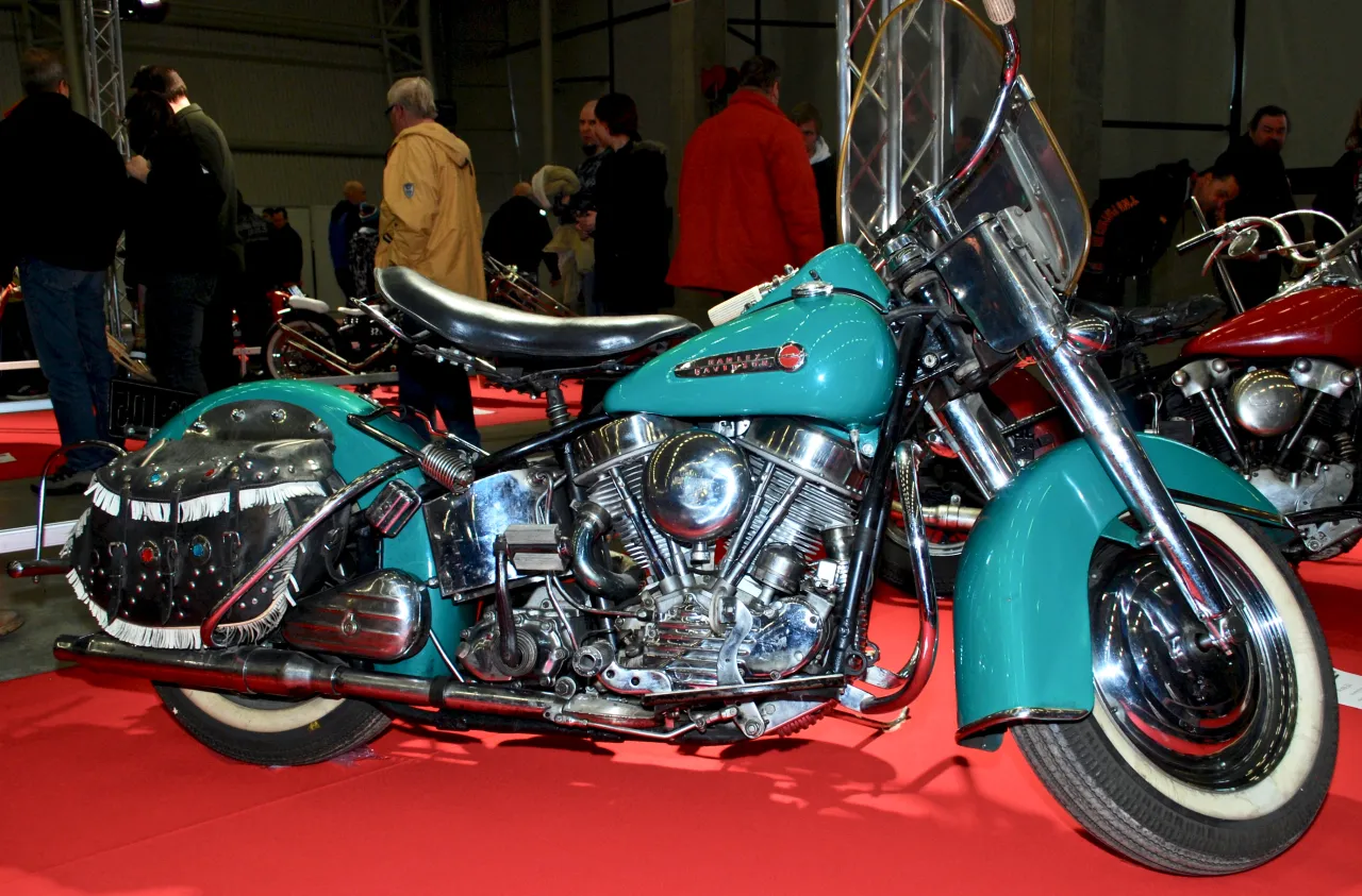 1949 Harley-Davidson Panhead side view