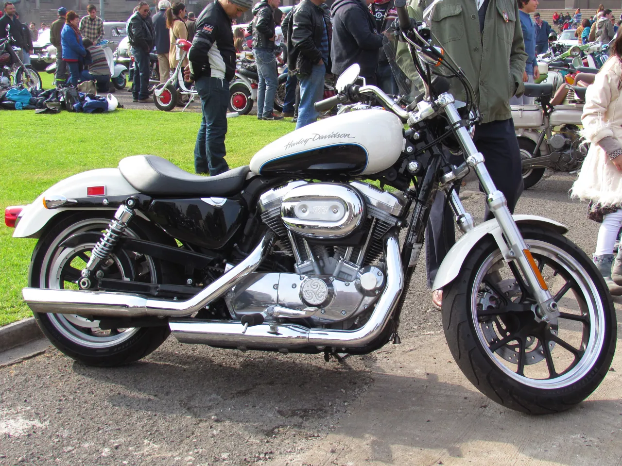 Harley-Davidson XL 883 Sportster side view