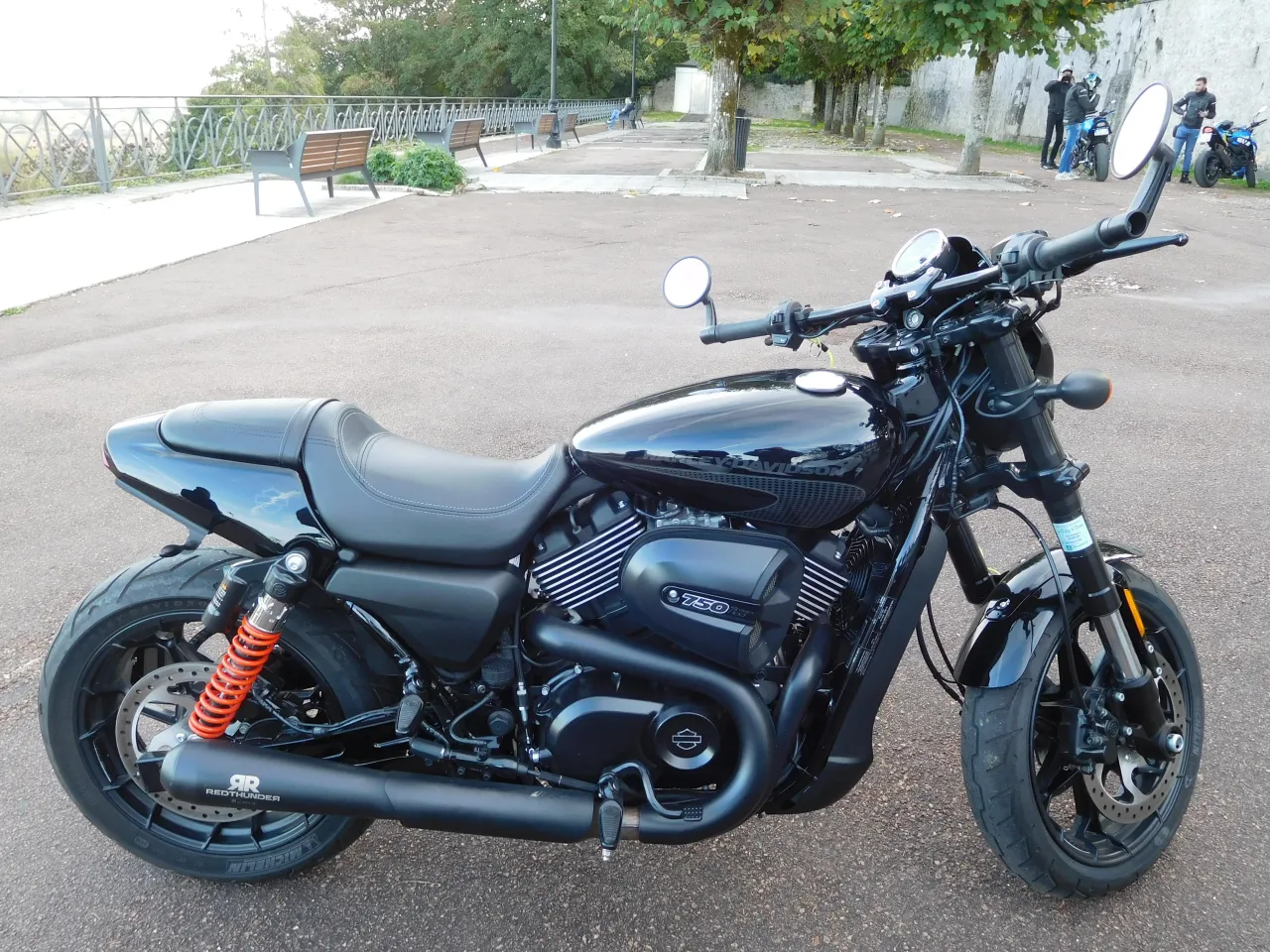 Harley-Davidson Street Rod XG750A zijaanzicht
