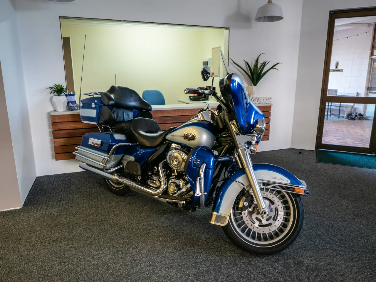 Harley-Davidson Ultra Classic geparkeerd