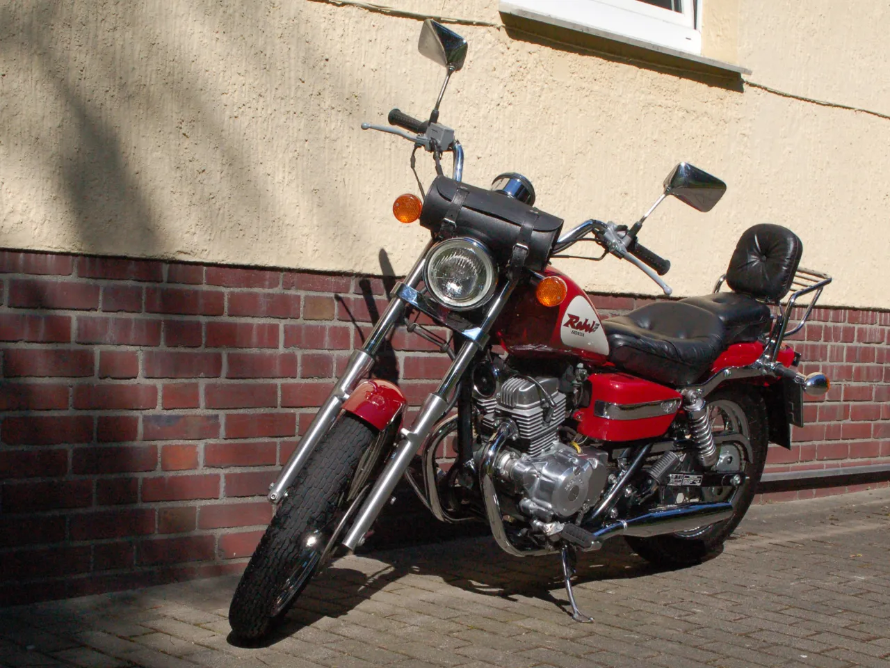 Honda CA 125 Rebel light V-twin cruiser