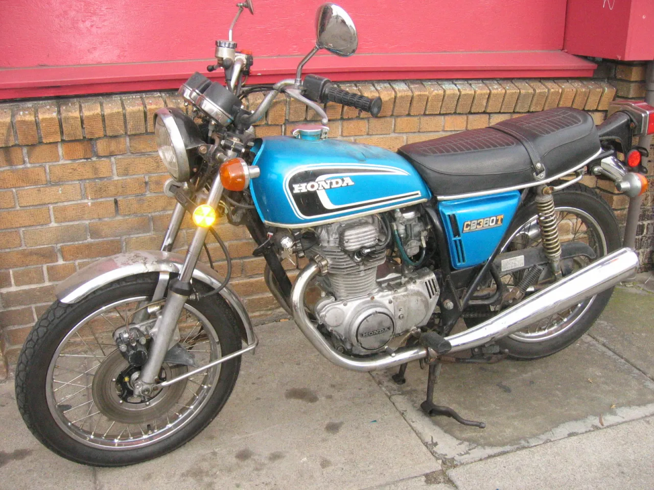 Honda CB360 modeljaar 1976