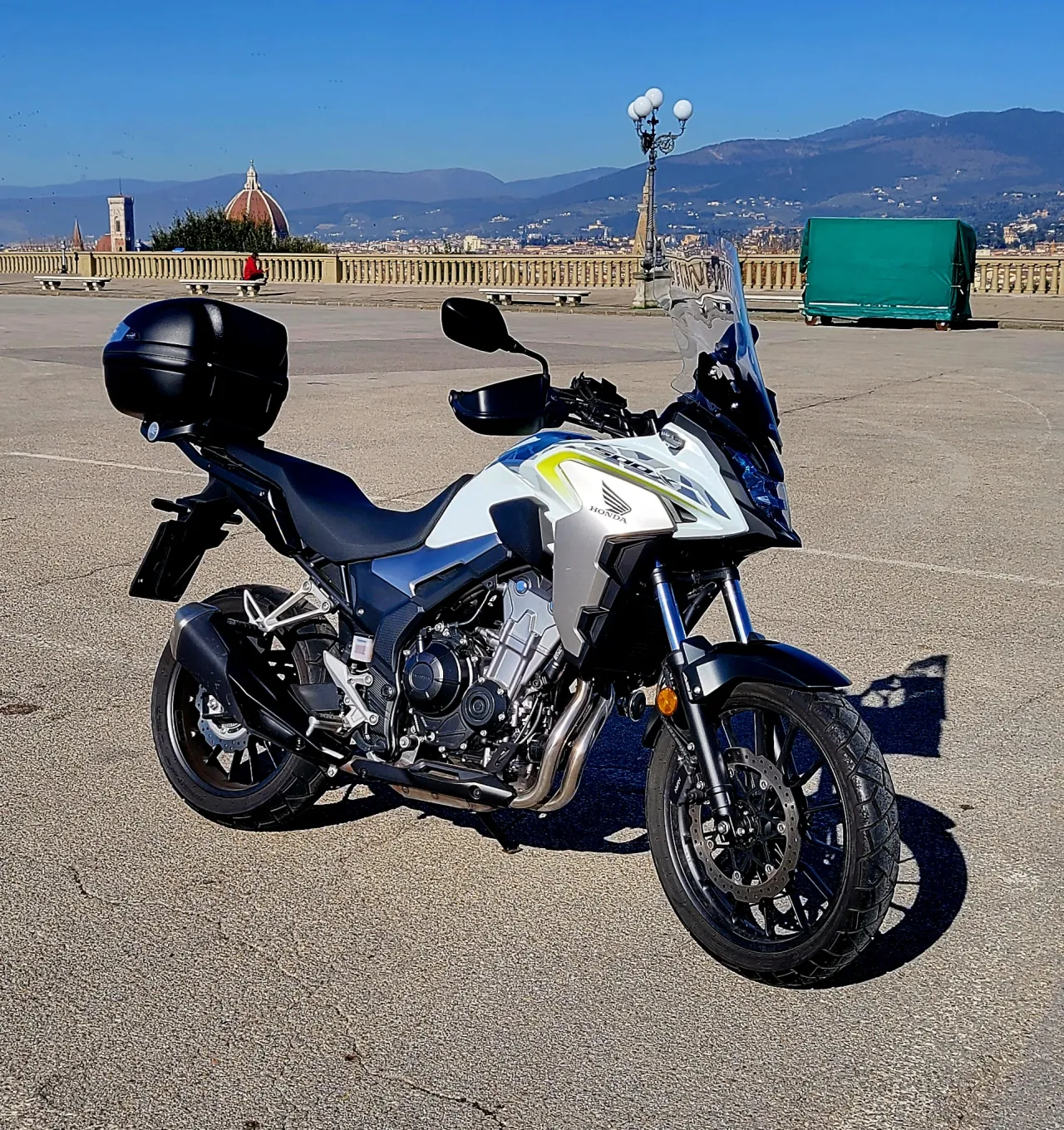 Honda CB500X 2019, zijaanzicht