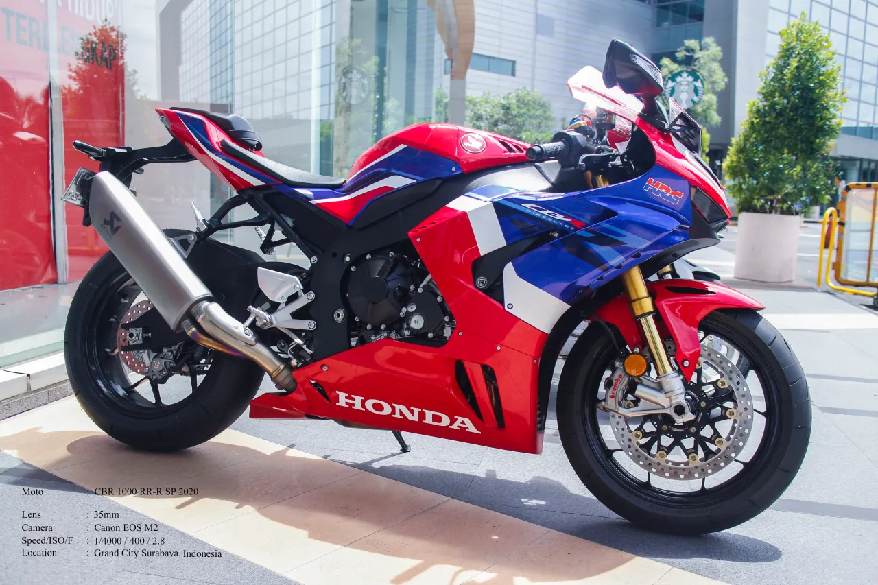 Honda CBR1000RR-R Fireblade SP 2020 model zijaanzicht