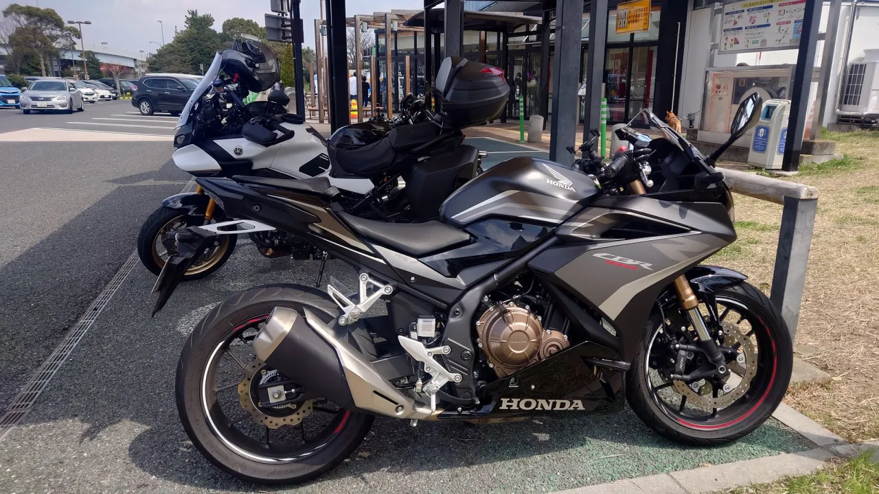 Honda CBR 400 sports motorcycle