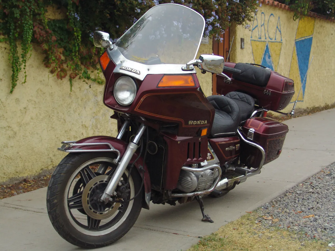 Honda GL1100 Gold Wing Interstate toermotor met koffers