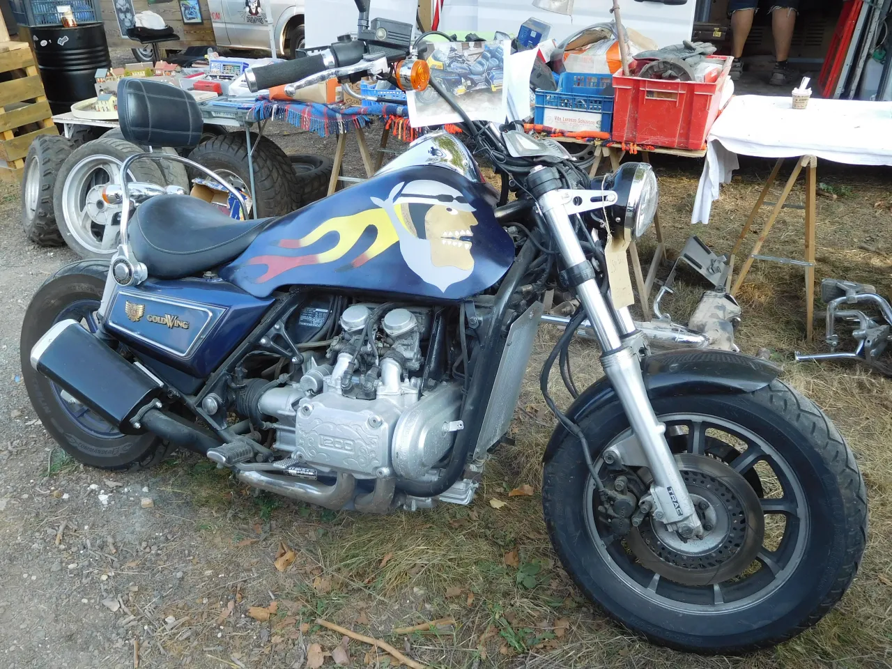Honda Gold Wing GL 1200 volledig uitgeruste reismotorfiets