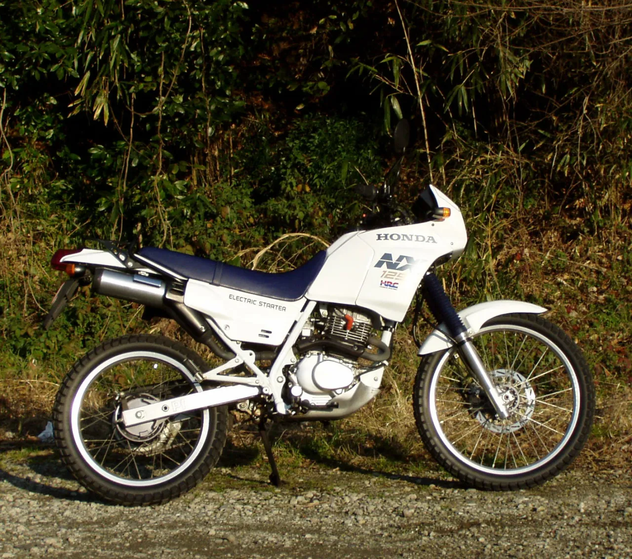Honda NX 125 Trans City side view